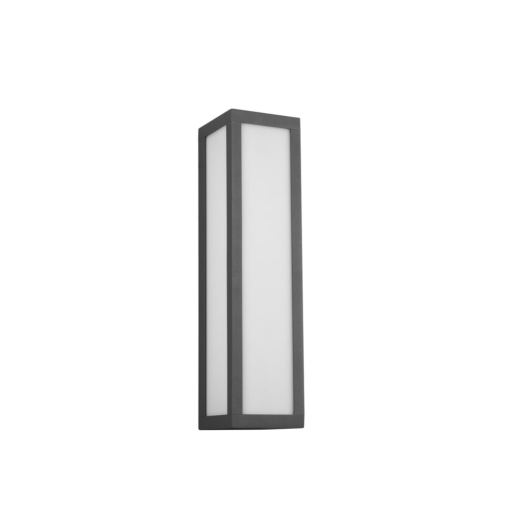 LED utevegglampe Fuerte antrasitt aluminium 36 cm montert ved inngang