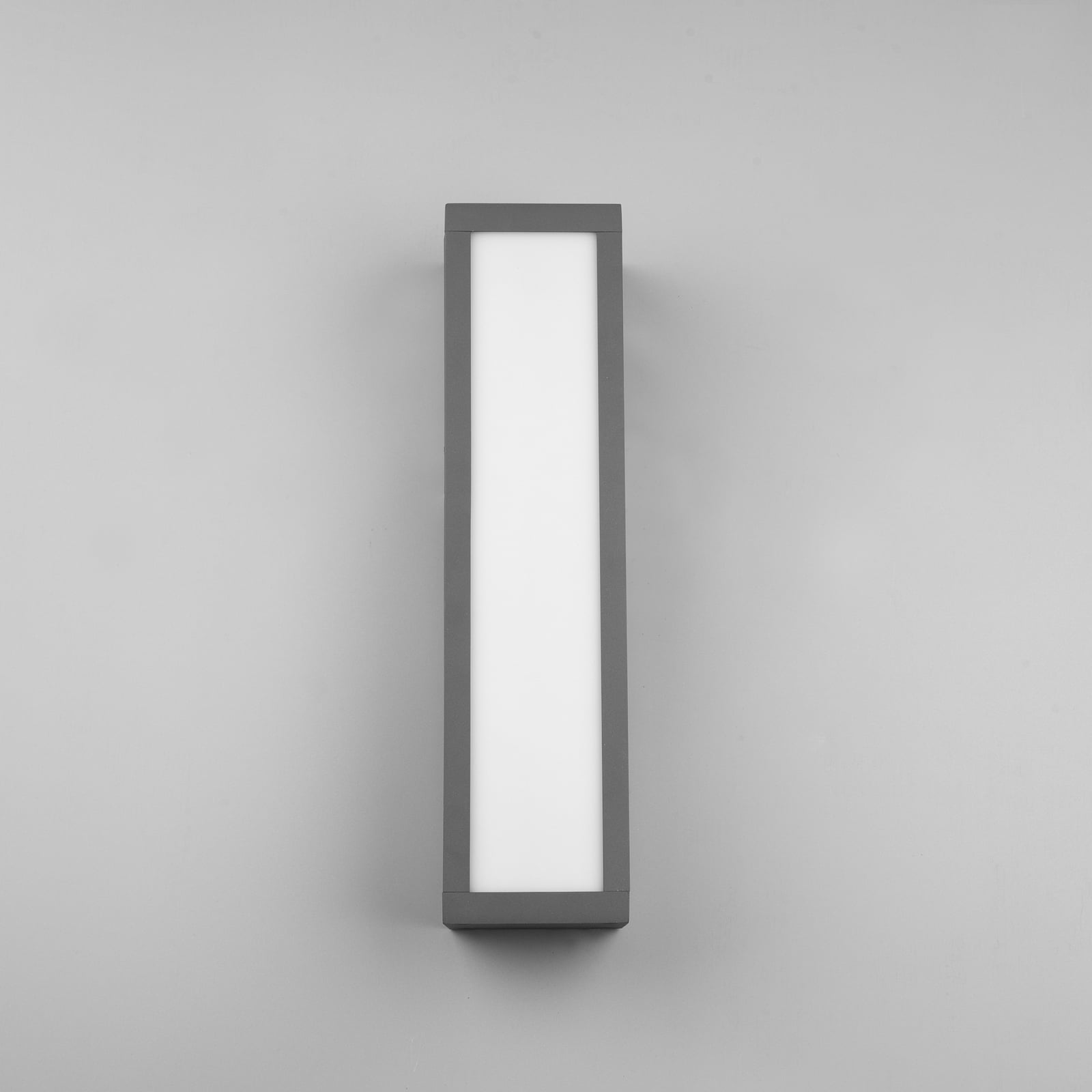 LED utevegglampe Fuerte antrasitt aluminium 36 cm sideprofil