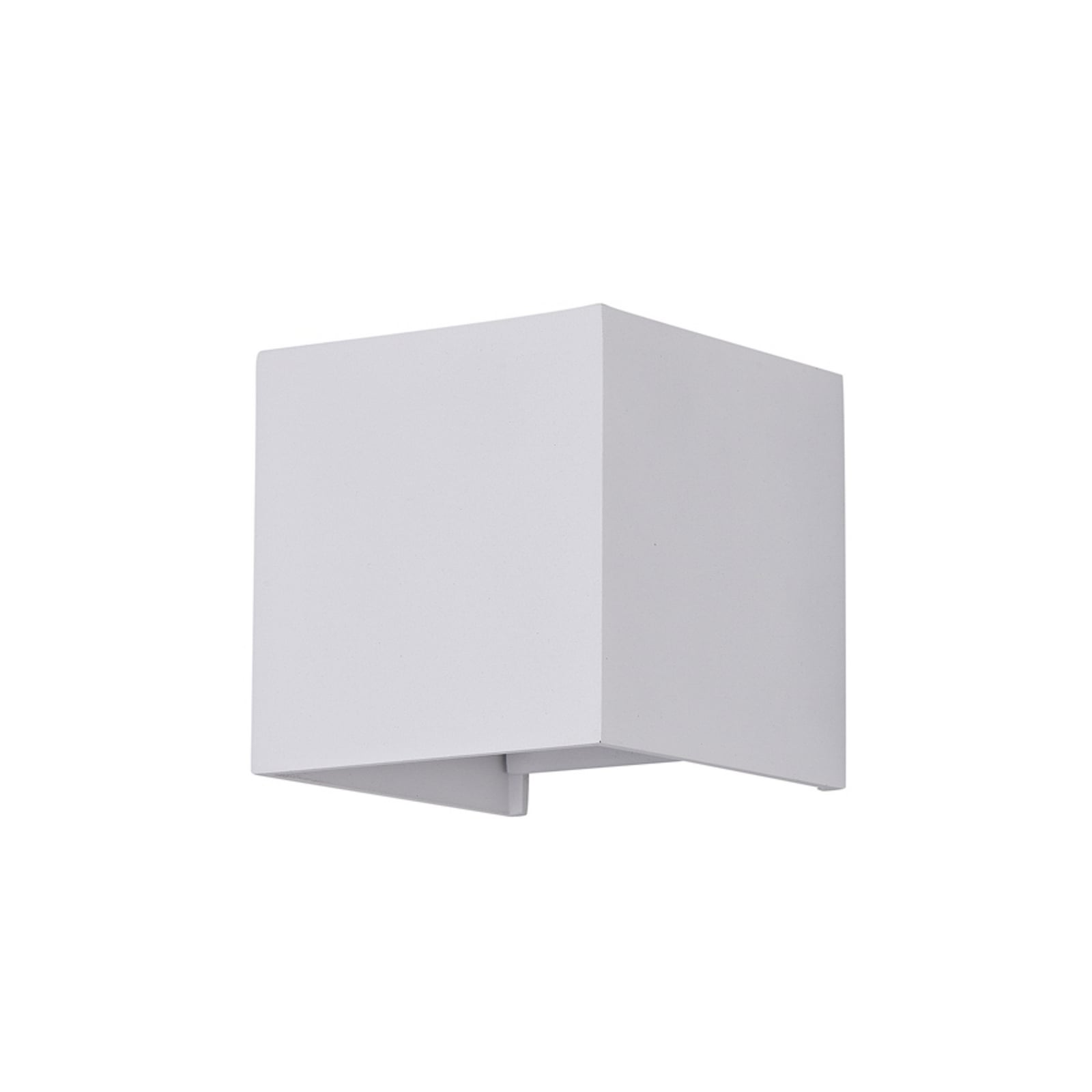 Detaljbilde av LED utevegglampe Fulton hvit 10x10 cm 6W IP54