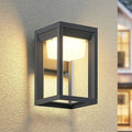 LED utevegglampe Gamion antrasitt aluminium forfra
