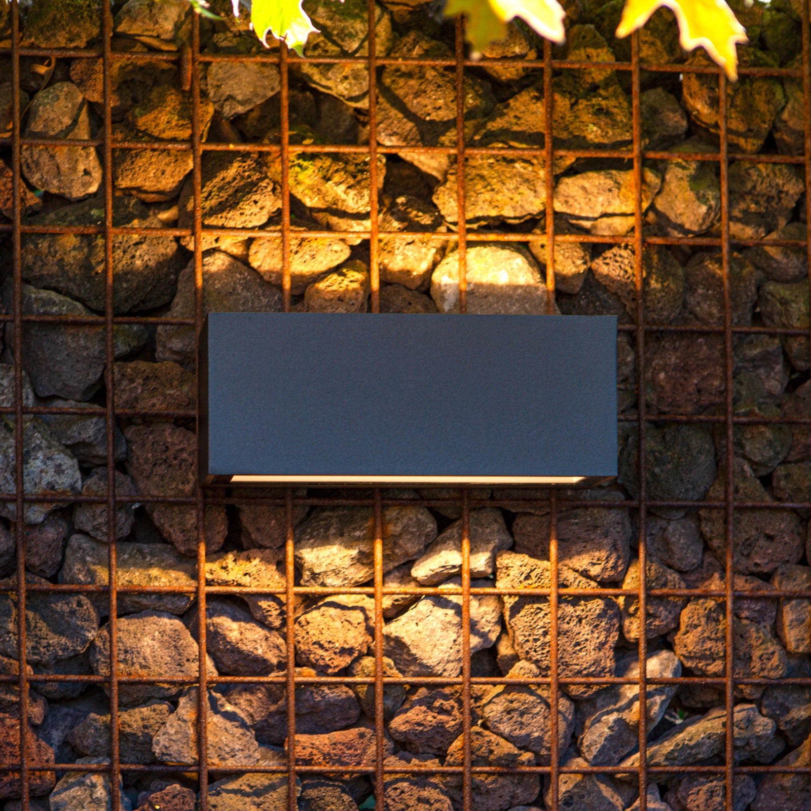 LED utevegglampe Gemini antrasitt 22 cm 3000K IP54 - LUTEC