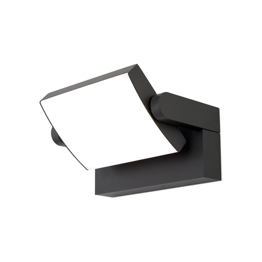 LED utevegglampe Ginger svingbar CCT antrasitt IP54 detalj