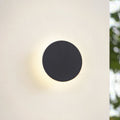 LED utevegglampe Gravo dimbar svart forfra