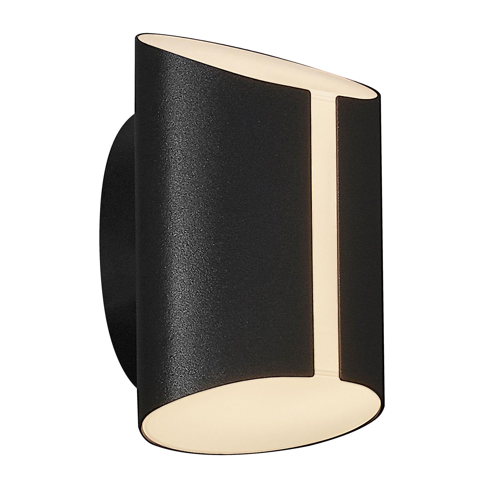 Detalj av LED utevegglampe Grip CCT Bluetooth svart