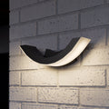 LED utevegglampe Half antrasitt 30 cm 8,5W IP54 forfra
