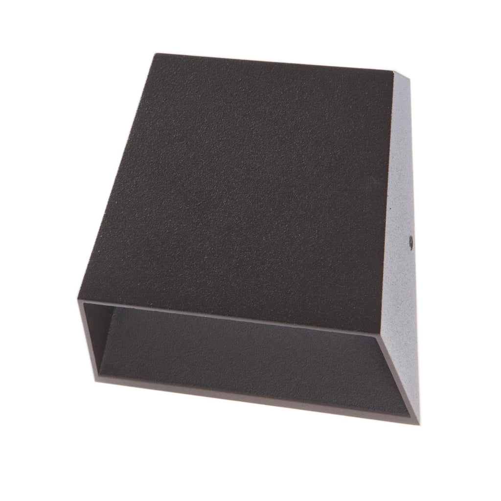 LED utevegglampe Hanno antrasitt aluminium IP54 montert