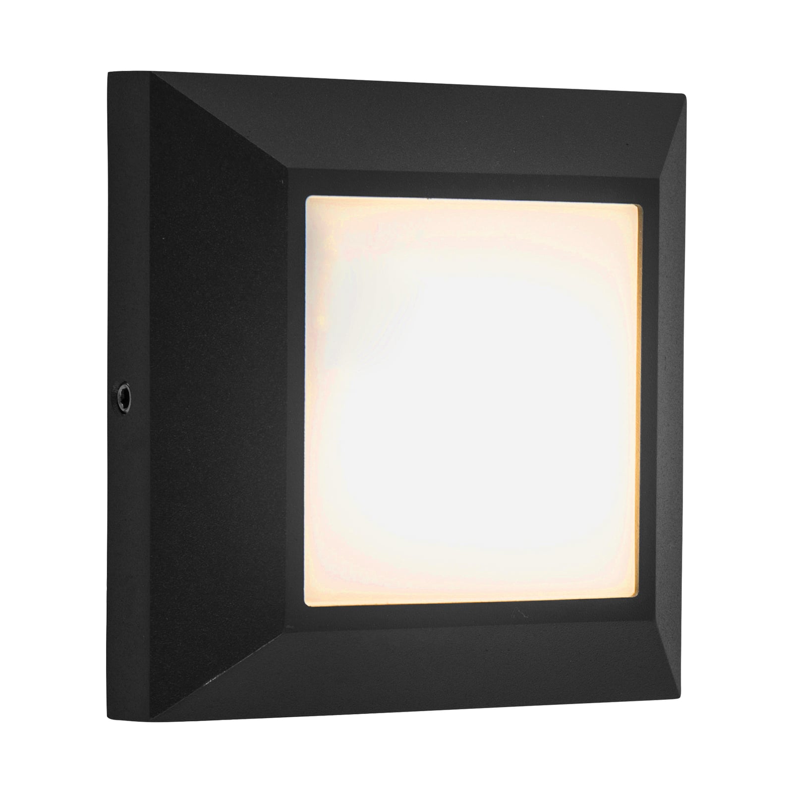 LED utevegglampe Helena svart bakside
