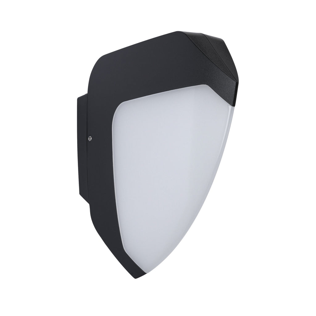 LED utevegglampe Ikosea Zigbee med bevegelsessensor IP44 detalj av sensor