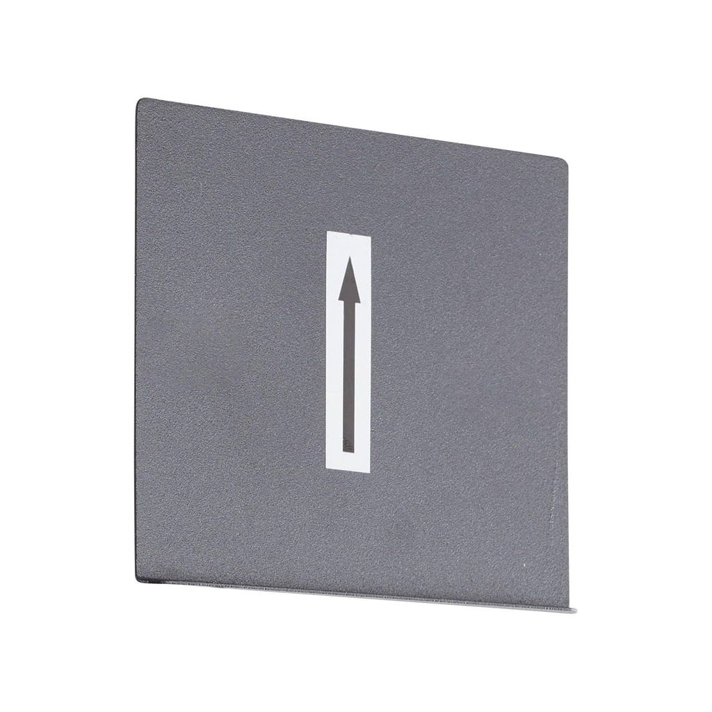 Detalj av LED utevegglampe Iseo oppladbar med bevegelsessensor beige