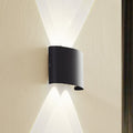 LED utevegglampe Ithan 2-lys antrasitt forfra