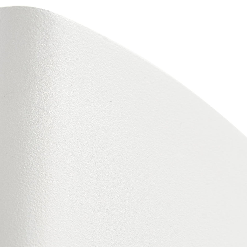 LED utevegglampe Ithan 3-lys hvit aluminium lysbilde