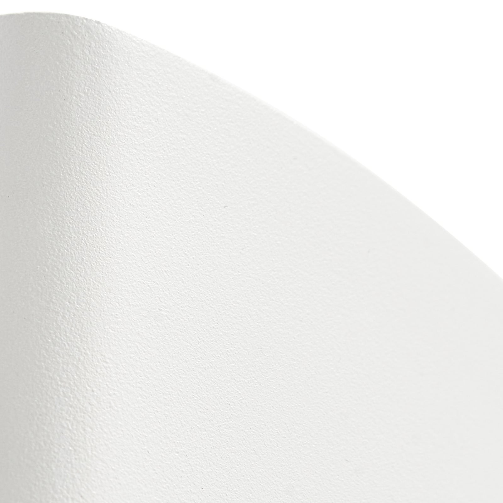 LED utevegglampe Ithan 3-lys hvit aluminium lysbilde