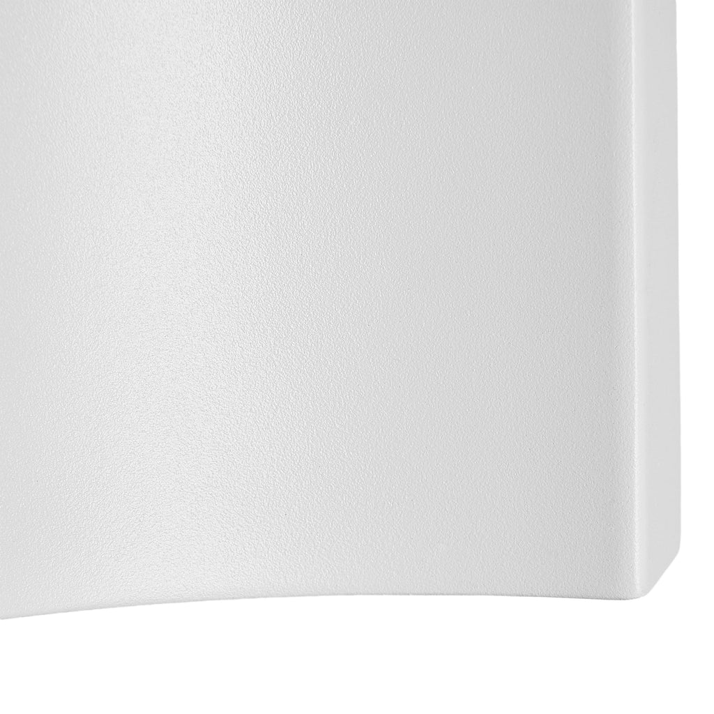 LED utevegglampe Jace hvit opp og ned IP54 lys nedover