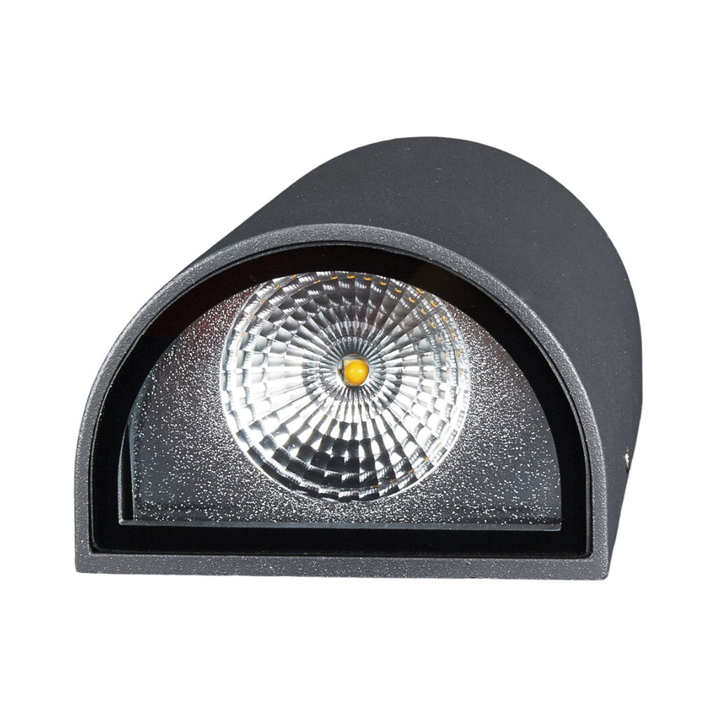 LED utevegglampe Jale opp og ned antrasitt aluminium lys nedover