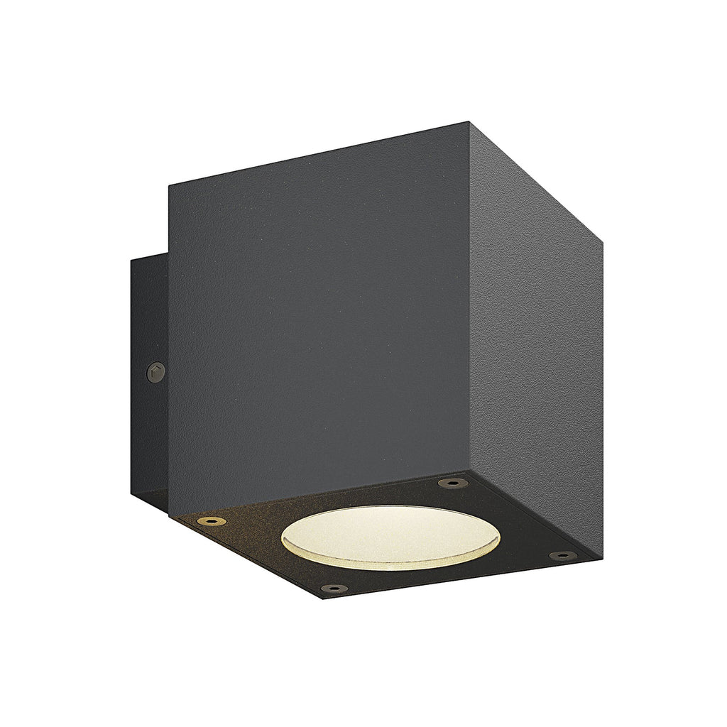 Bakside av LED utevegglampe Jarno antrasitt 2-pack