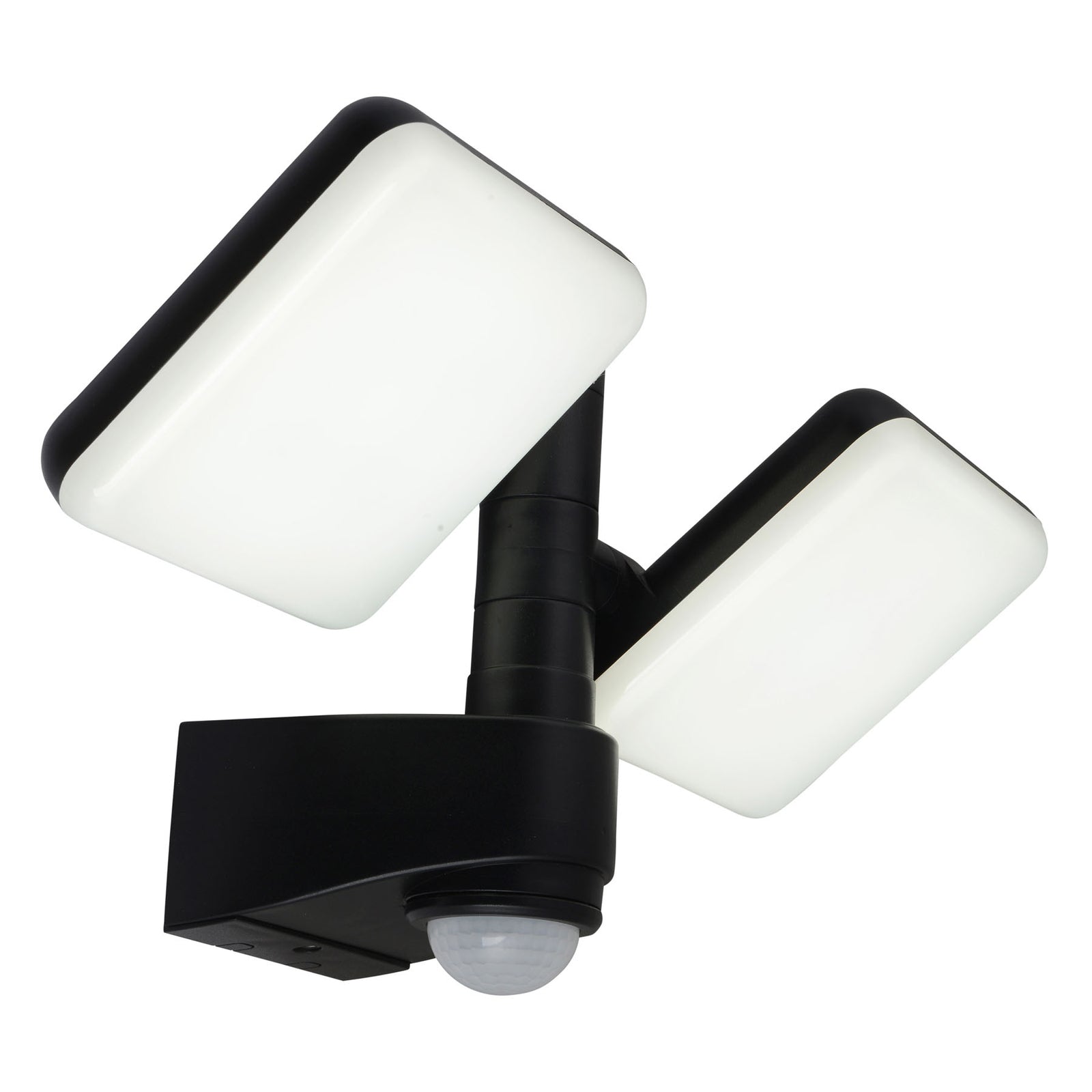 Detalj av LED utevegglampe Jaro 2-lys med bevegelsessensor IP54