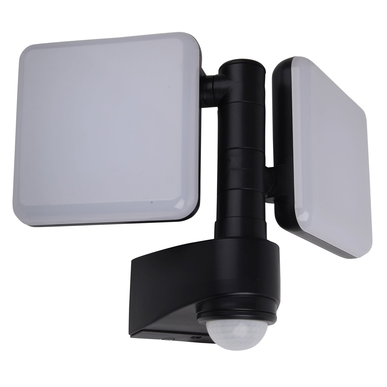 LED utevegglampe Jaro 2-lys med bevegelsessensor IP54 LED-paneler