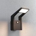 LED utevegglampe Juntea aluminium antrasitt front