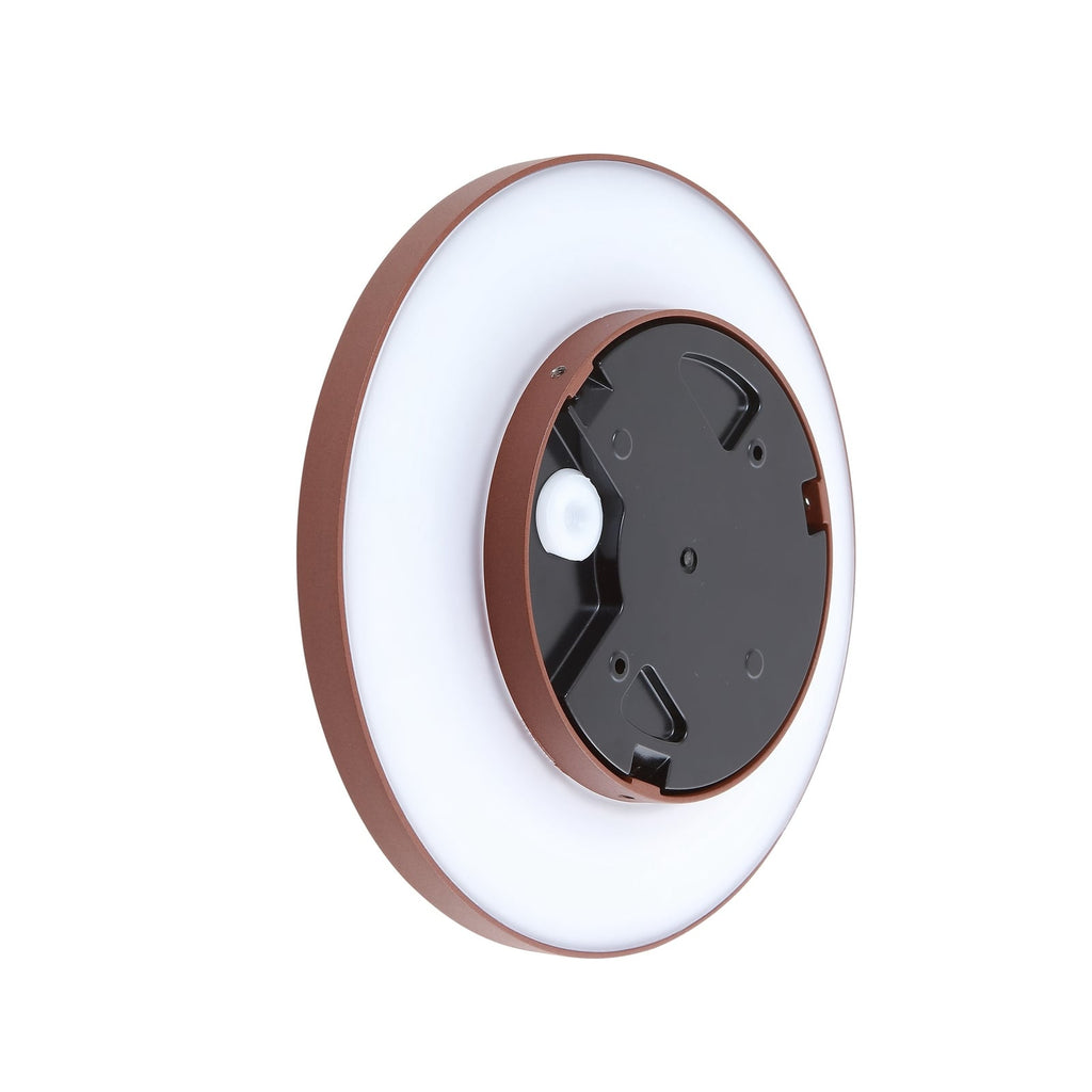 LED utevegglampe Kayana aluminium Ø24 cm IP65 - Lucande