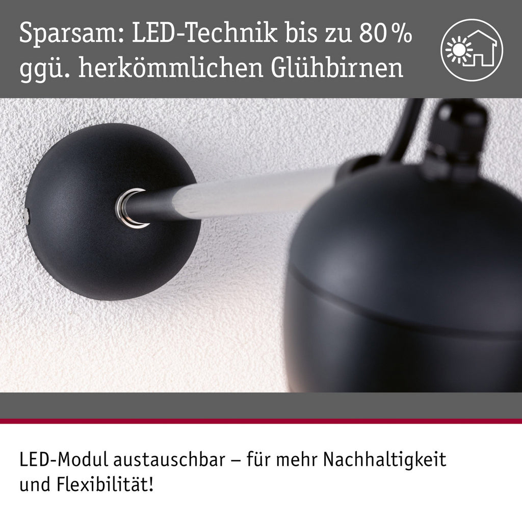 LED utevegglampe Kikolo Zigbee CCT dimbar antrasitt produktbilde