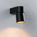 LED utevegglampe Kimu antrasitt 8W 2200K IP44 forfra