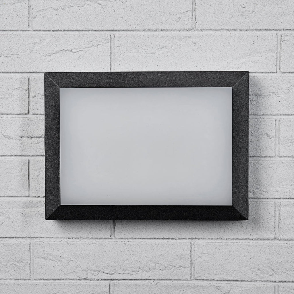 Montering av LED utevegglampe Kiran aluminium antrasitt