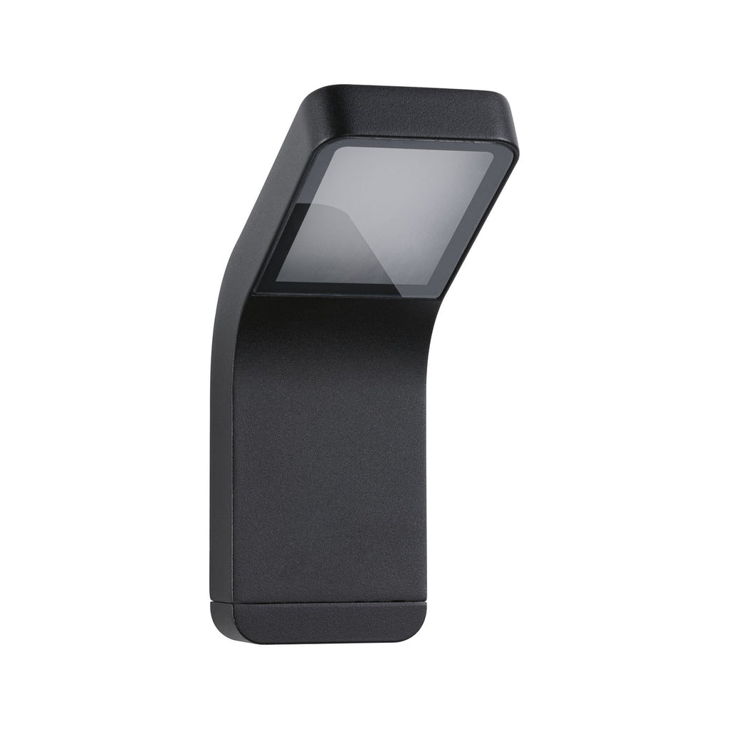 LED utevegglampe Kulma antrasitt aluminium IP44 detalj