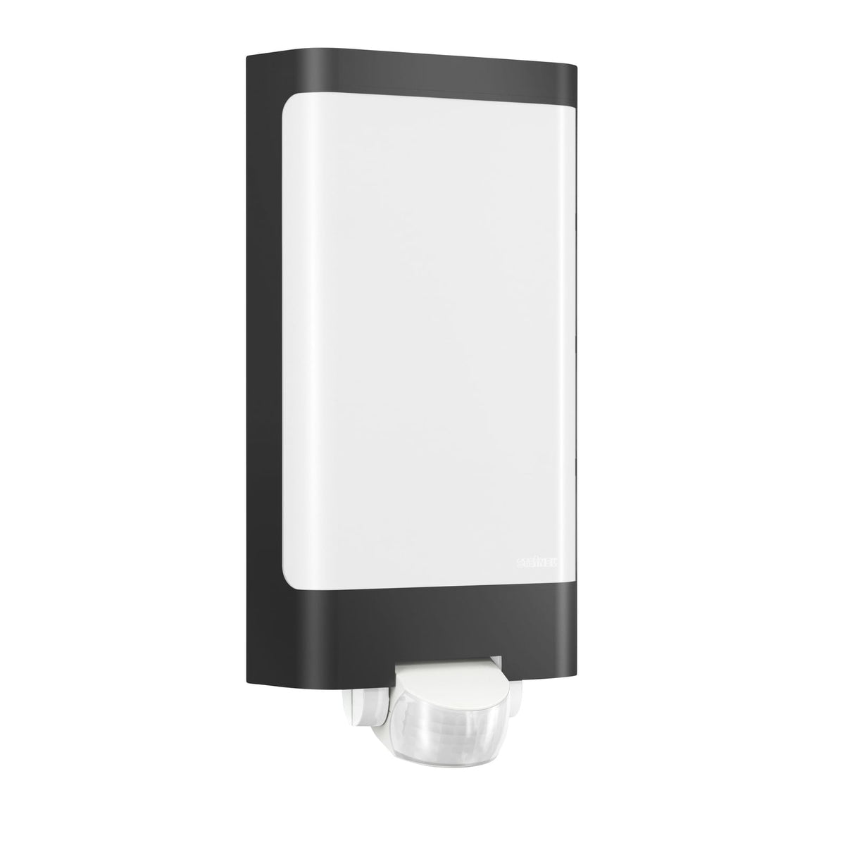 LED utevegglampe L 240 S med bevegelsessensor antrasitt front