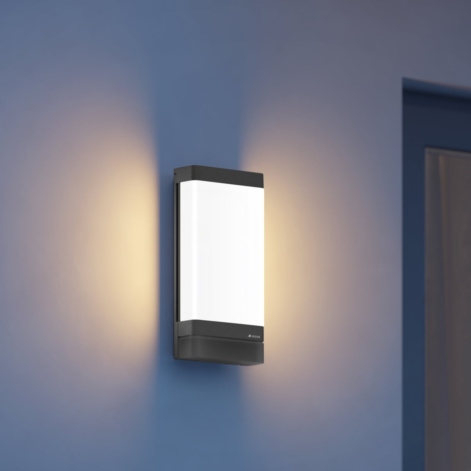 LED utevegglampe L 271 Digi C Bluetooth dimbar IP44 forfra