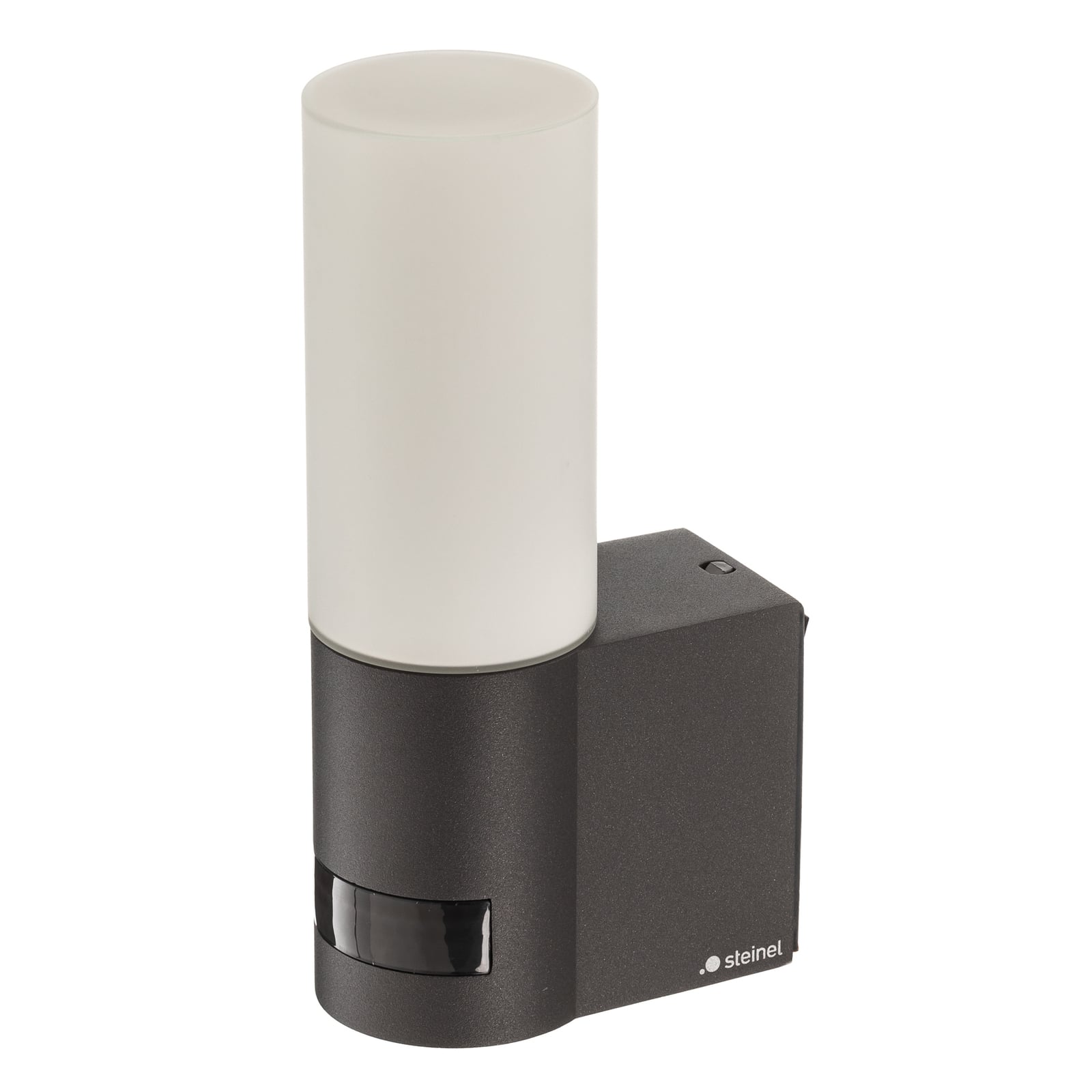 LED utevegglampe L 605 S med bevegelsessensor antrasitt IP44 lysspredning