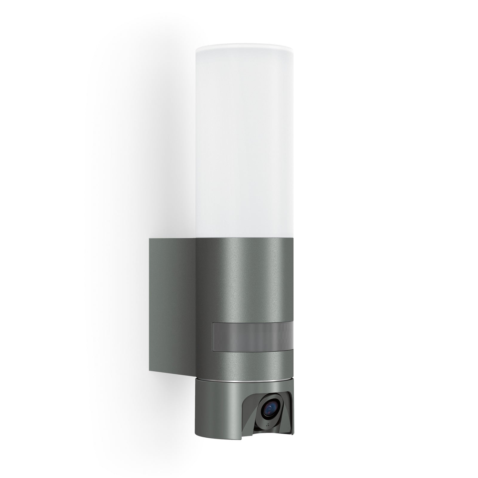 LED utevegglampe L 625 CAM montert på vegg utendørs