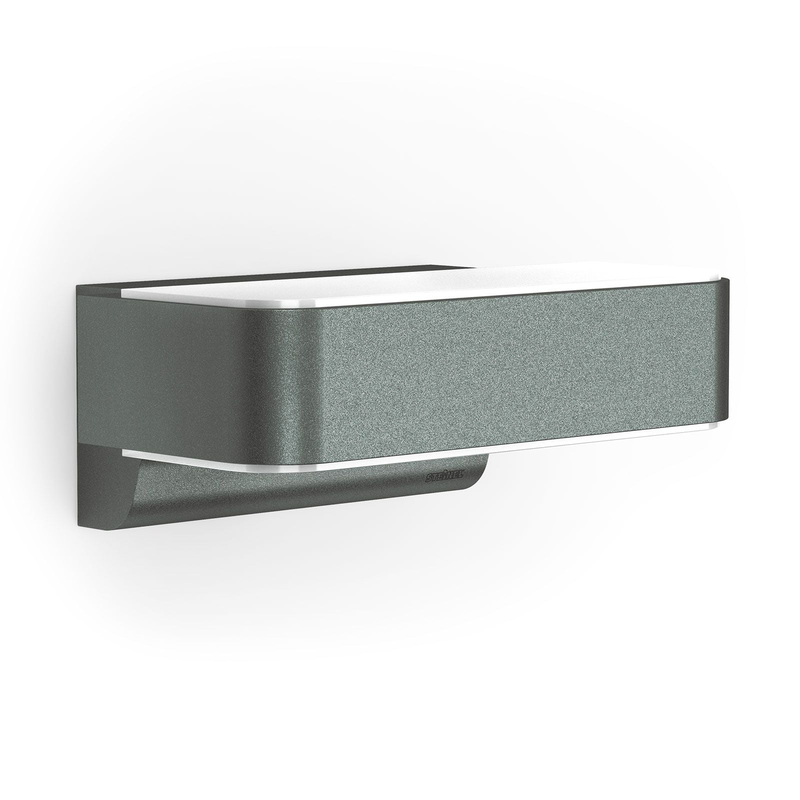 LED utevegglampe L 810 SC med bevegelsessensor antrasitt forside