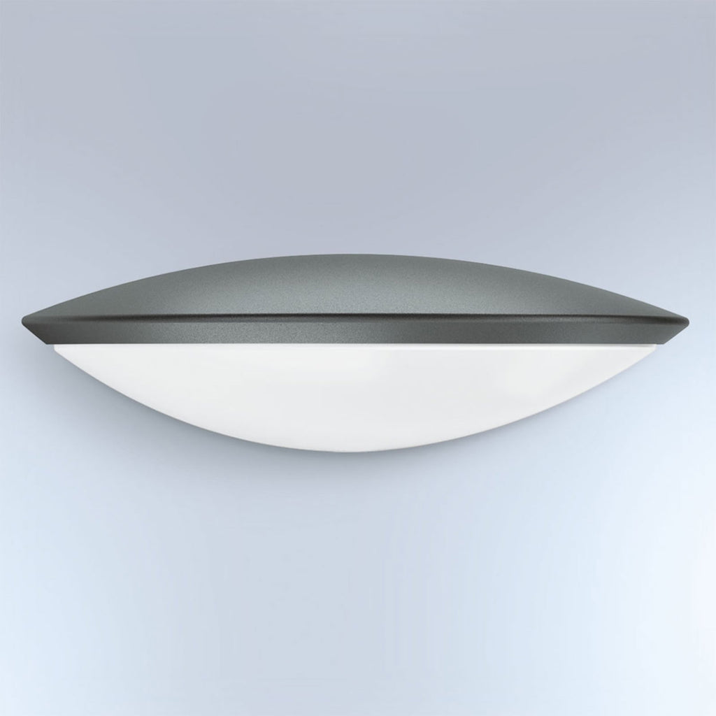 LED utevegglampe L 825 SC med iHF-sensor antrasitt front