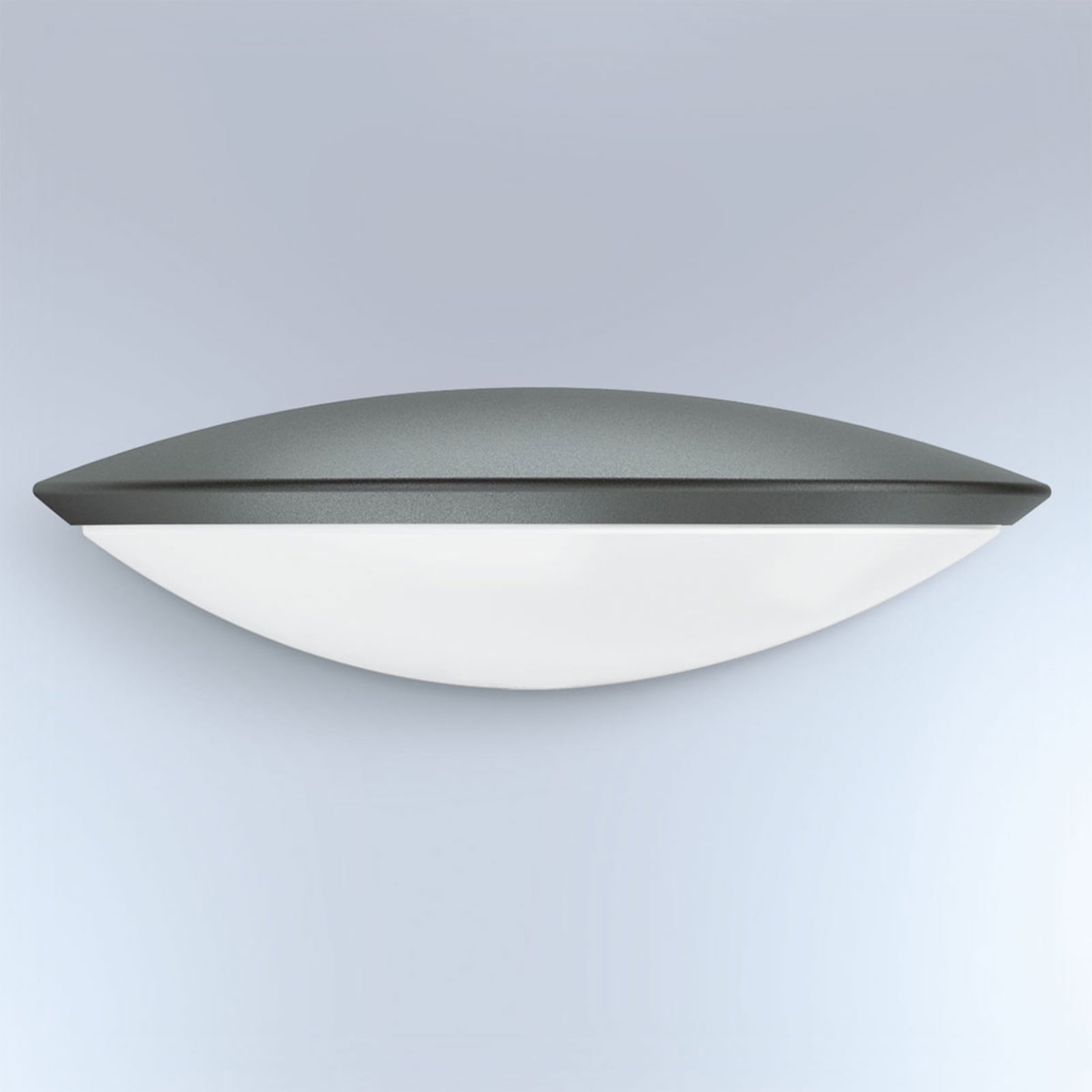 LED utevegglampe L 825 SC med iHF-sensor antrasitt front
