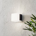 LED utevegglampe L 835 C Bluetooth antrasitt front