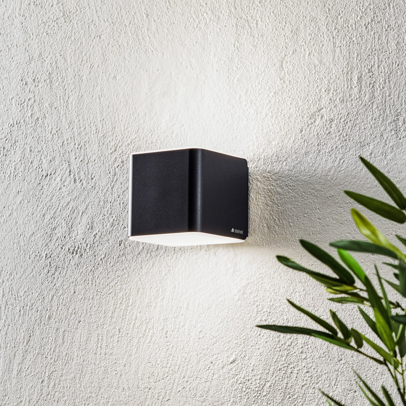 LED utevegglampe L 840 C opp og ned antrasitt front