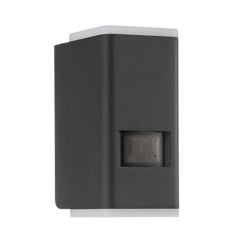 LED utevegglampe L 930 S opp/ned antrasitt detalj av sensor