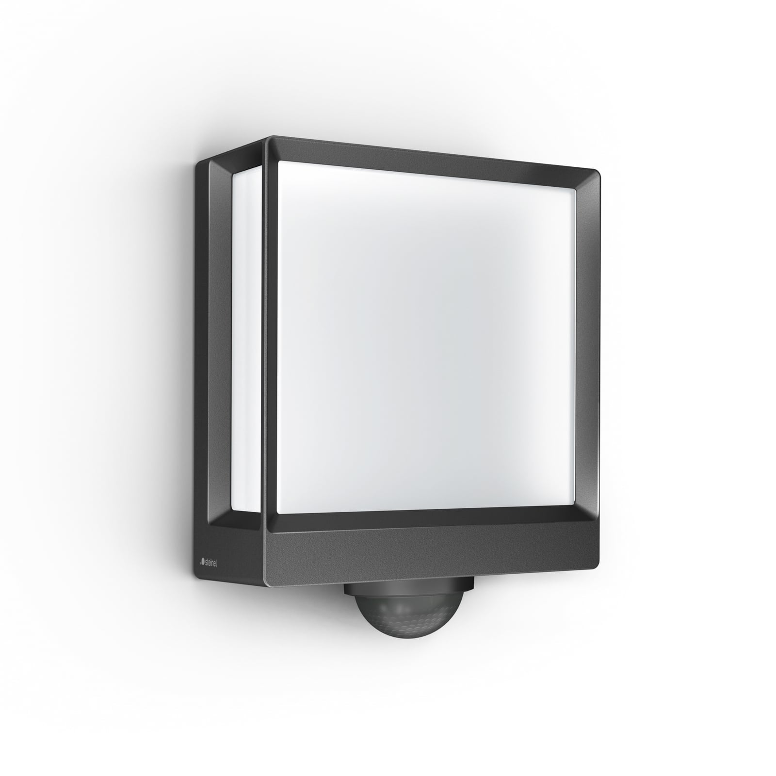 LED utevegglampe L40 SC med bevegelsessensor antrasitt forside