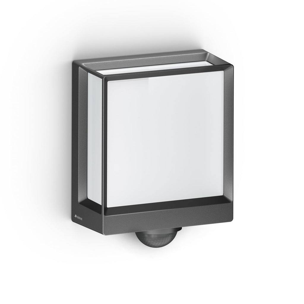 LED utevegglampe L40 SC med bevegelsessensor antrasitt bakside