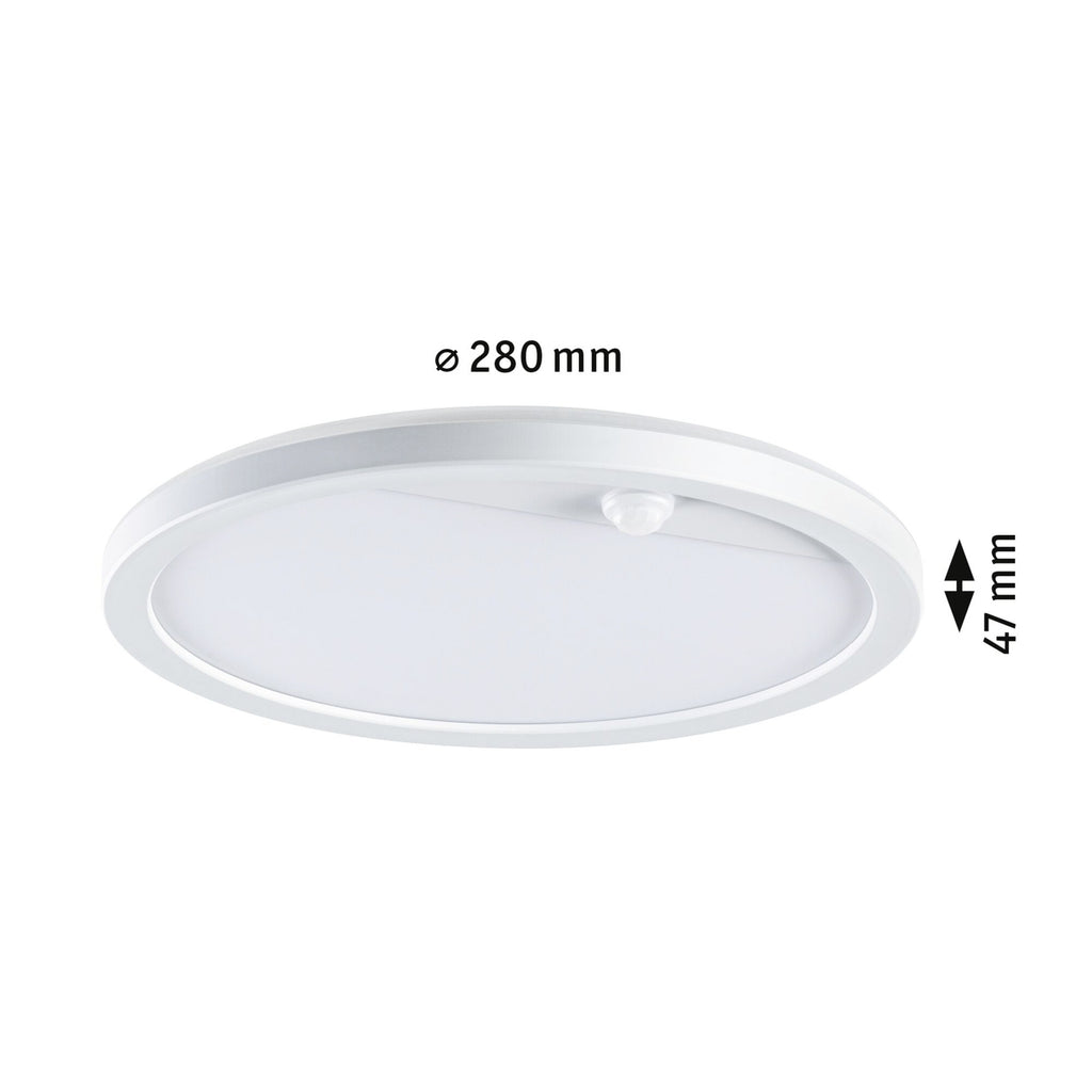 Detalj av bevegelsessensor på LED utevegglampe Lamina rund CCT hvit IP44