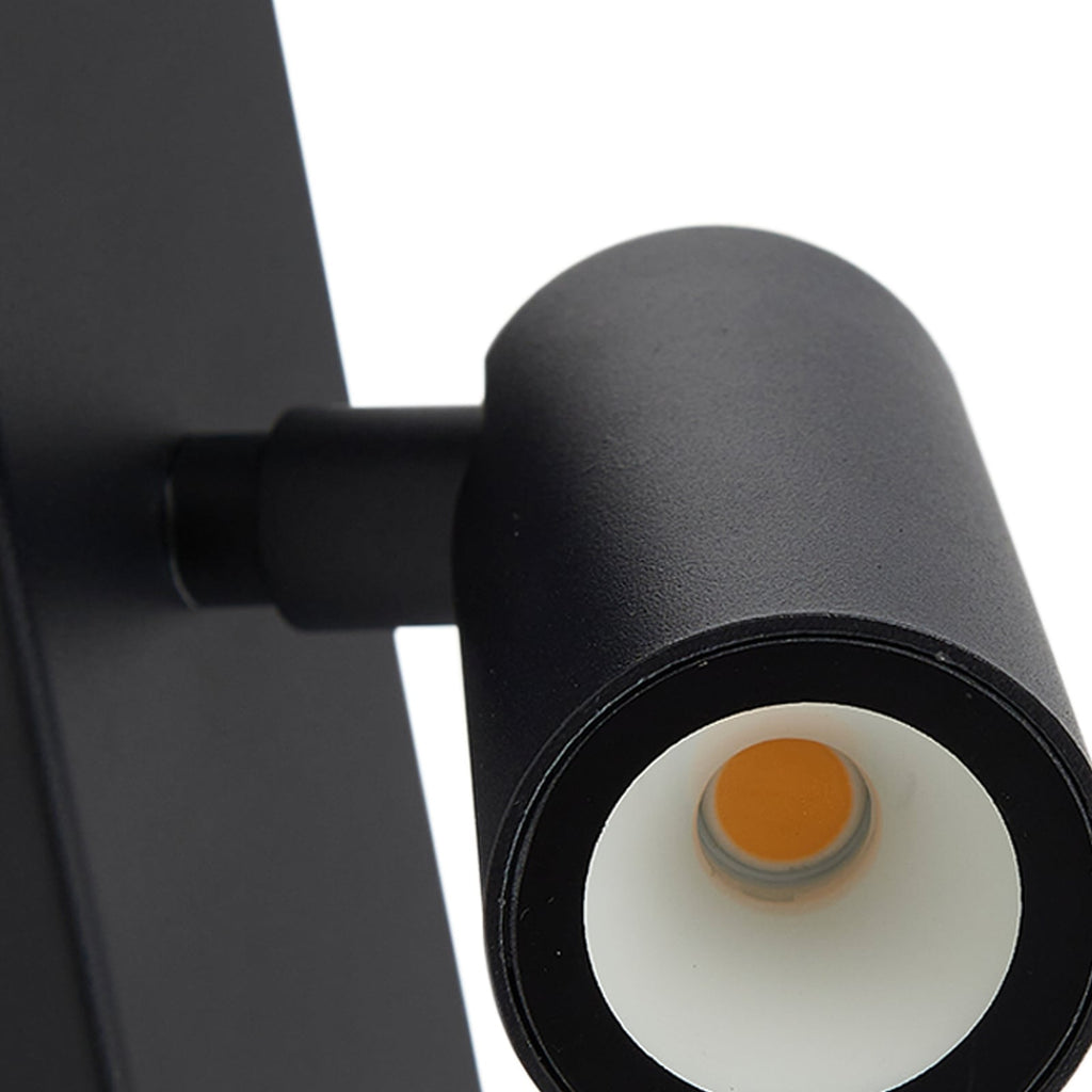 Oversikt over LED utevegglampe Larcie med sensor