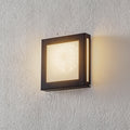 LED utevegglampe Legendo Mini rustfritt stål opalglass IP44 forfra