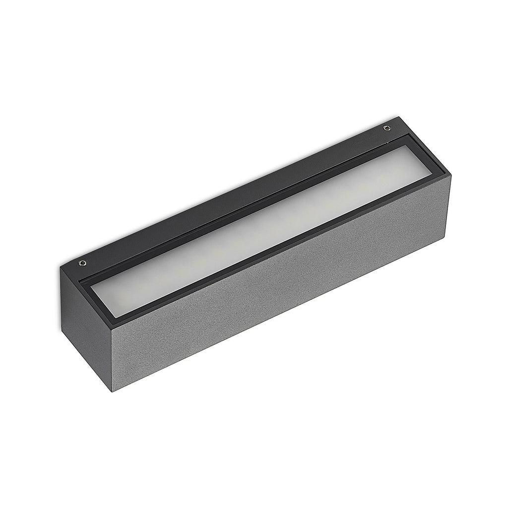 LED utevegglampe Lengo 2-lys antrasitt 25 cm lys oppover og nedover