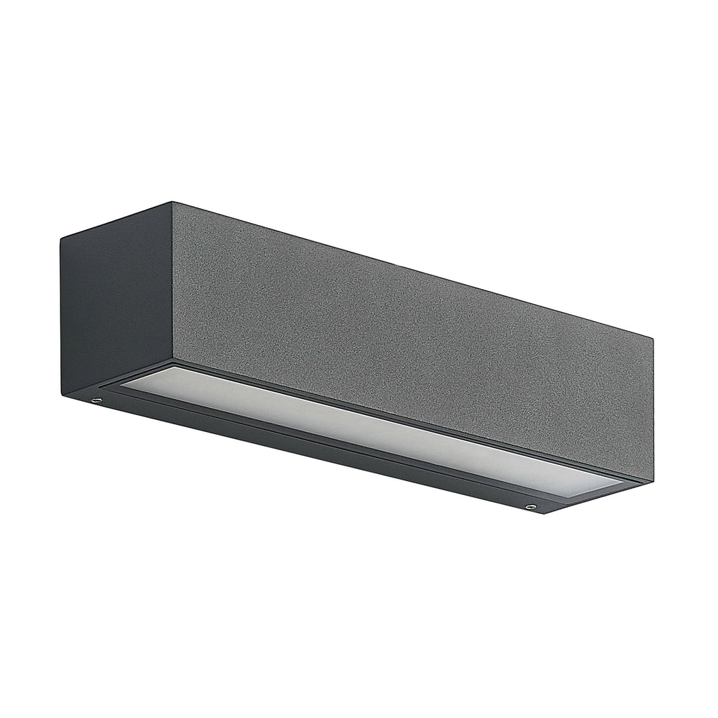 LED utevegglampe Lengo 25 cm antrasitt CCT IP65 detalj