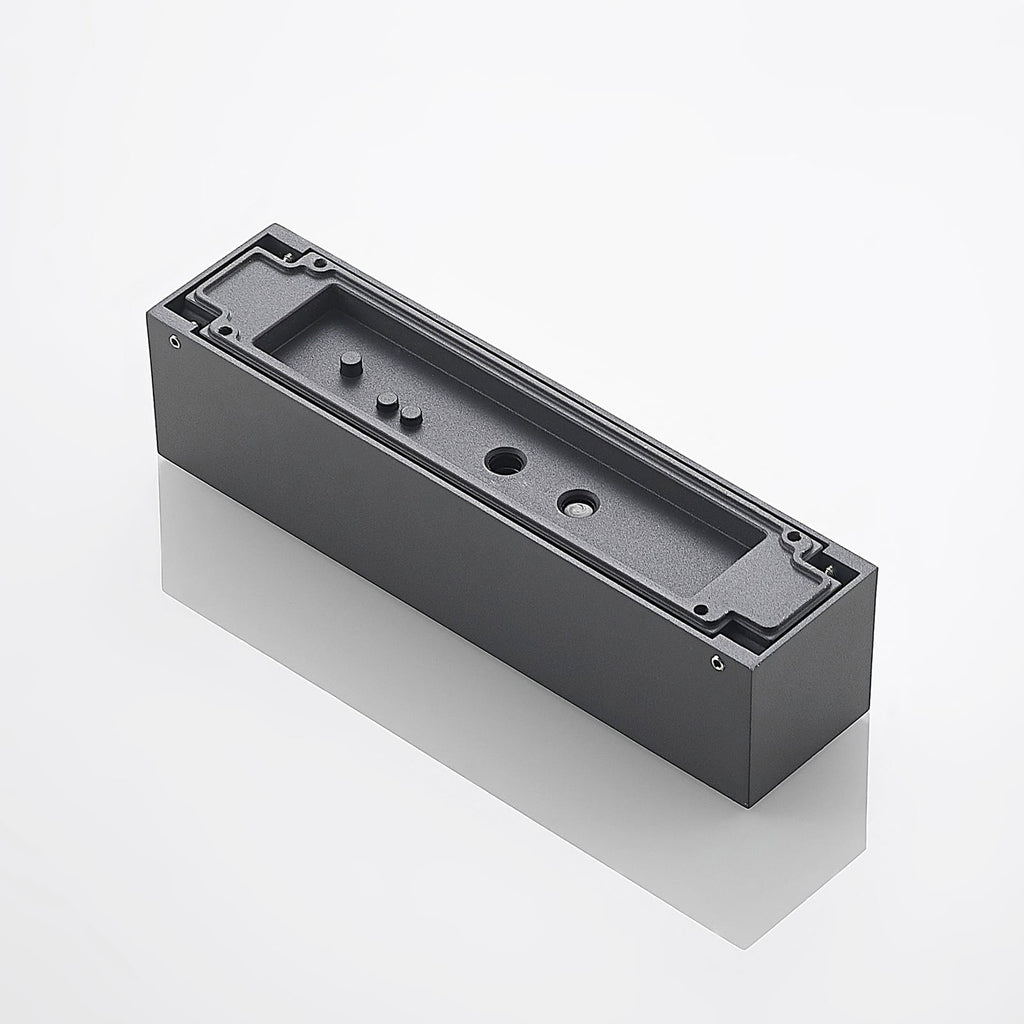 LED utevegglampe Lengo 25 cm antrasitt CCT IP65 installasjon
