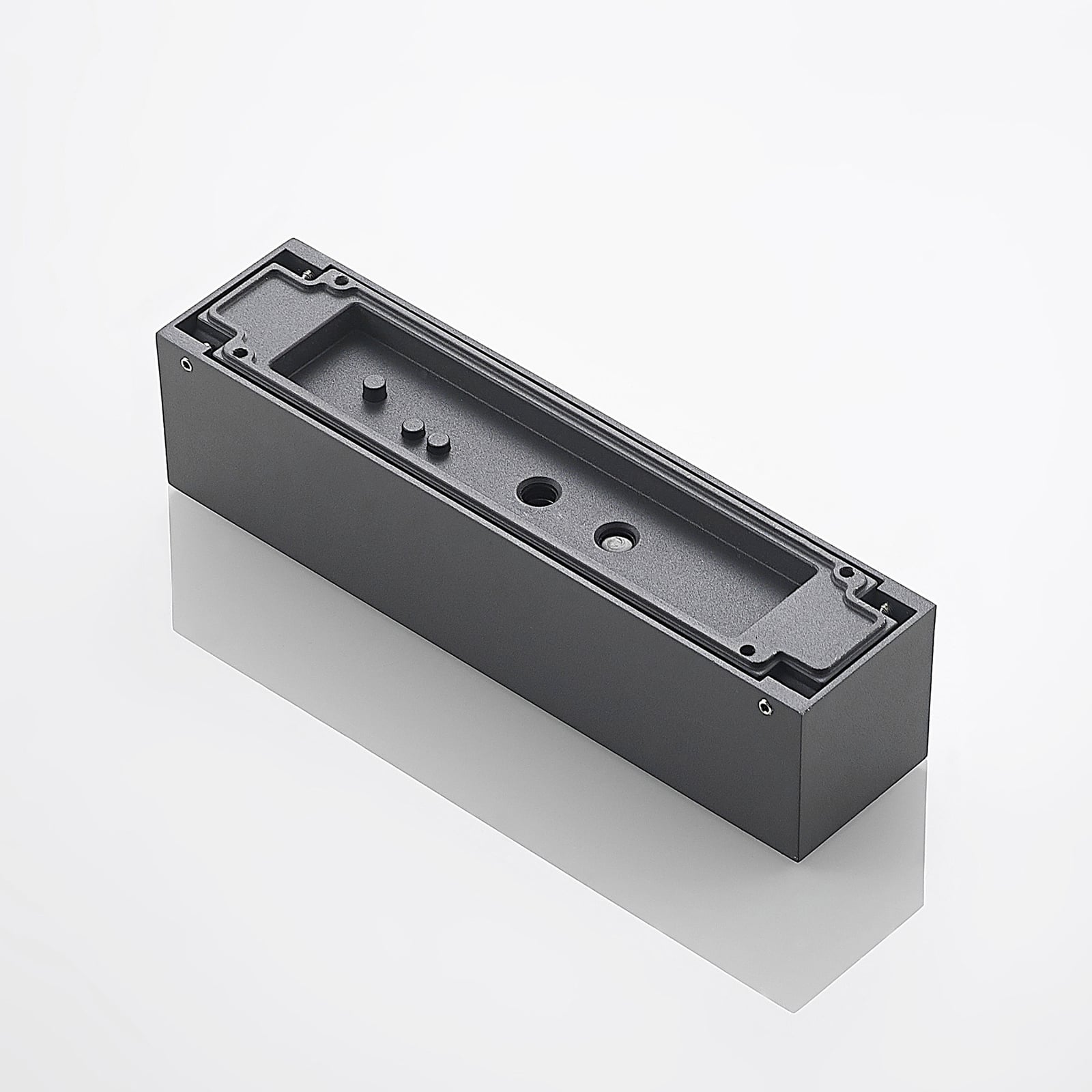 LED utevegglampe Lengo 25 cm antrasitt CCT IP65 installasjon