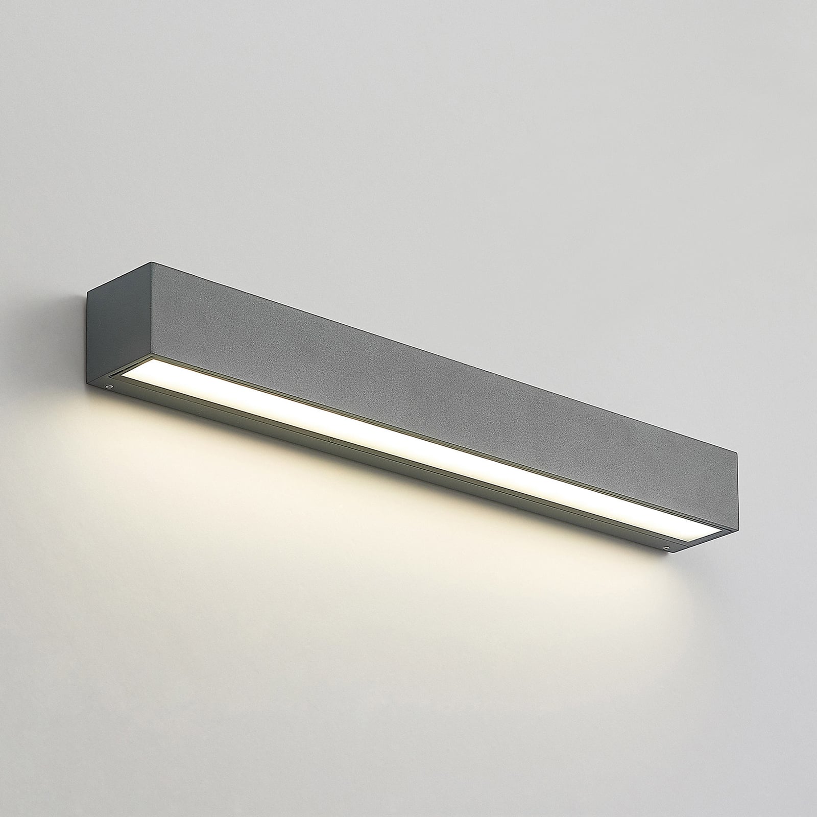 LED utevegglampe Lengo 50 cm antrasitt CCT IP65 nærbilde