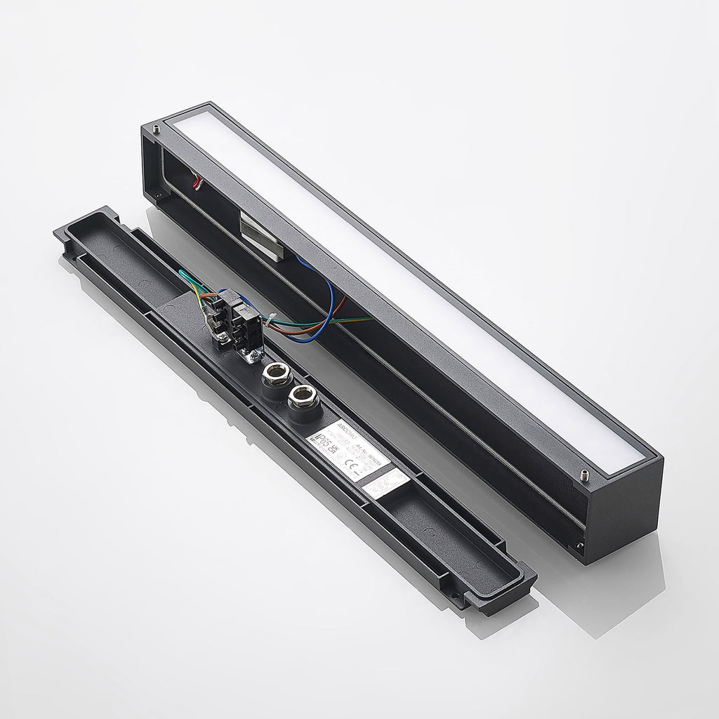 LED utevegglampe Lengo 50 cm antrasitt CCT IP65 med LED-lyskilde