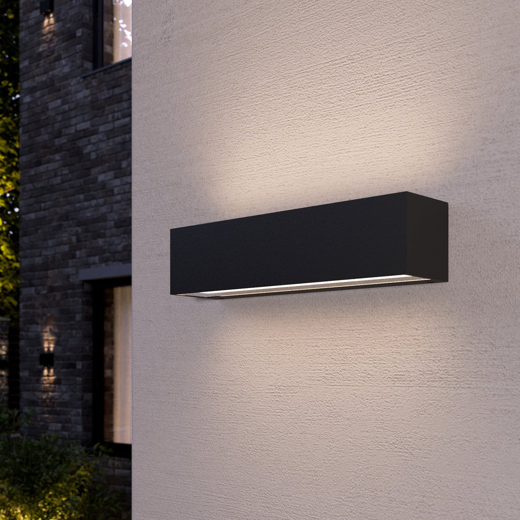 LED utevegglampe Lengo opp og ned antrasitt bakside