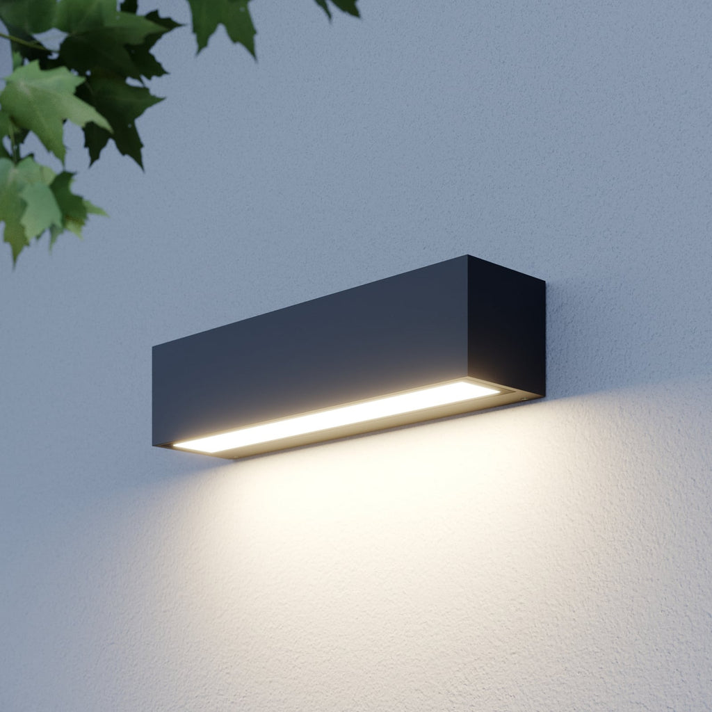 LED utevegglampe Lengo antrasitt forfra